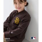 ブルゾン アウター 「PEANUTS×MLB COLLECTION by ROPE' PICNIC」スウェットブルゾン キッズ 子供服 男の子 女の子