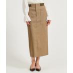 スカート ESTNATION / リブロング タイトスカート