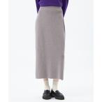 スカート 「WEB＆一部店舗限定」ニットスカート