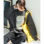 トレーナー スウェット 限定展開　箔 プリント 裏起毛 スウェット レディース