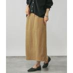 スカート ピーチサテンIラインスカート/580803