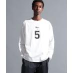 tシャツ 「NUMERALS」ナンバーロゴロングスリーブTEE メンズ