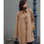 ステンカラーコート コート WoolRever  ステンカラーコート レディース