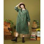 ショッピングアニマル ワンピース Palgue de El Retiro アニマルプリントワンピース