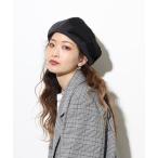 帽子 ベレー帽 ビッグリボン　ベレー帽 レディース