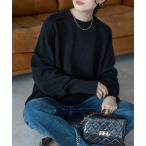 ニット セーター クルーネックニット（オーバーサイズ） レディース