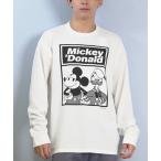 tシャツ 「ムラサキスポーツ限定」DEAR LAUREL/ディアローレル × Disney ディズニー × JM コラボ 長袖 Tシャツ ロンT ミッ