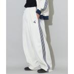 ショッピングバルーン パンツ サイドラインハチ刺繍バルーントラックパンツ メンズ レディース