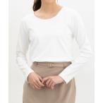 tシャツ きれいめクルーネックＴ レディース