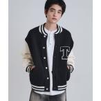 ショッピングスタジャン スタジャン ダブルジャカードニットスタジャン メンズ