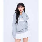 トレーナー スウェット Fur logo sweat / ファーロゴラメスウェット レディース