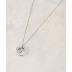 ネックレス ニュアンスメタルリングネックレス レディース