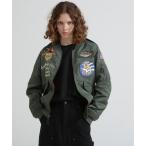 ショッピングエアフォース ma1 ma-1 「WEB＆DEPOT限定」L-2 5th AIR FORCE / L-2 フィフス エアフォース レディース