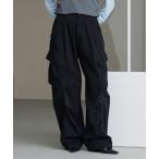 カーゴパンツ 「2サイズ展開/低身長サイズ」ダックカーゴパンツ レディース