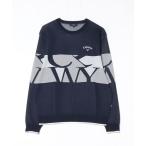 ショッピングキャロウェイ セーター ニット キャロウェイ  ロゴジャカードクルーネックニット メンズ