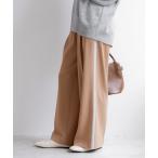 パンツ 「WEB限定」スリムウォームラインワイドパンツ/591846 レディース