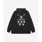 ショッピングhurley パーカー  Hurley/ハーレー プルオーバー パーカー キッズ スウェット フーディー バックプリント SWEAT BORN FROM WATER