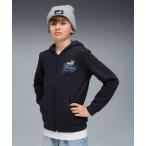 ショッピングPUMA パーカー  PUMA プーマ ボーイズ ミッド90S フルジップ フーディ 裏起毛 120-160cm キッズ 子供服 男の子 女の子