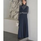 ショッピングマキシ ワンピース ロー切り替えフレアワンピース