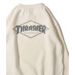 ショッピングポーション トレーナー スウェット 「THRASHER / スラッシャー」裏起毛クラックプリントスウェットプルオーバー メンズ レディース