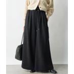 ショッピングツイード パンツ 「旬のスタイルを叶える」カットツイードワイドパンツ レディース