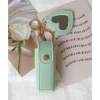  очарование [ ammy. / Amy точка ] Heart очарование зеркало имеется "губа" кейс брелок для ключа женский 