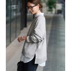 ショッピングカットソー 「FRAMeWORK」 スウェットカットソー FREE グレー レディース