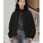 ブルゾン アウター FAUX SUEDE ZIP BLOUSON メンズ