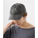 キャップ 帽子 J.J.Mercer シシュウキャップ レディース