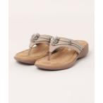 ショッピングMINNETONKA 「Minnetonka」 フラットサンダル 8 ナチュラル レディース