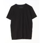 [UNITED TOKYO] короткий рукав футболка 2 черный мужской 