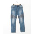 「ARMANI EXCHANGE」 加工スキニーデニムパンツ 29inch インディゴブルー メンズ