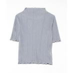 [classicalelf] трикотаж с коротким рукавом S голубой женский 