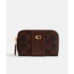 ショッピングシグネチャー 財布 エッセンシャル スモール ジップ アラウンド カード ケース・シグネチャー キャンバス レディース メンズ