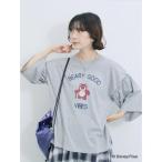 ニット セーター トイ・ストーリー/袖フレアTシャツ レディース