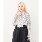 ショッピングオブ ブラウス シャツ 「COLLABORATION」ニャイト・オブ・ザ・リビングキャット / ブラウス レディース