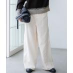 ショッピングコーデュロイ パンツ 「見上愛さん着用/洗える」コットン コーデュロイ ワイド パンツ レディース