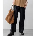 ショッピングソニー パンツ 「洗える」ナチュラルストレッチサキソニー ベイカー ドロスト パンツ レディース