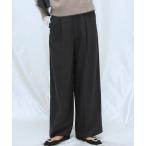 ショッピングワイドパンツ パンツ TWビエラ タック ワイド パンツ レディース