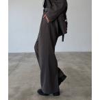 スラックス パンツ 「セットアップ対応」MIXボーンスラックス レディース