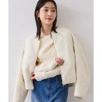 ブルゾン アウター 合皮パイピングキルトアソートブルゾン レディース