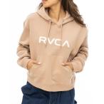  Parker [RVCA/ Roo ka]24AW BIG RVCA HOODIE/ Logo тянуть over Parker *f-ti- женский 