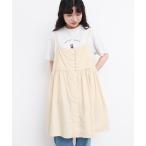 ショッピングライター ブラウス シャツ タイプライターころころボタン　キャミ レディース