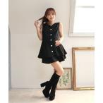 ワンピース スエードポンチベスト