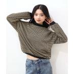 tシャツ ハニカム柄ジャガードリブ