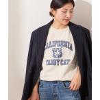 トレーナー スウェット 「MIXTA/ミクスタ」CALIFORNIA TABBY CAT CREW SWEATSHI：スウェット レディース