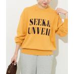 ニット セーター 「一部WEB限定」「25AW新作」コットンカシミヤミックスロゴニット レディース