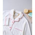 パジャマ ルームウェア なめらかパイルパジャマ MADE WITH LIBERTY FABRIC レディース