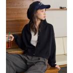 カーディガン ニットフードカーディガン レディース