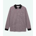 ポロシャツ GLENCHECK POLO SHIRT メンズ